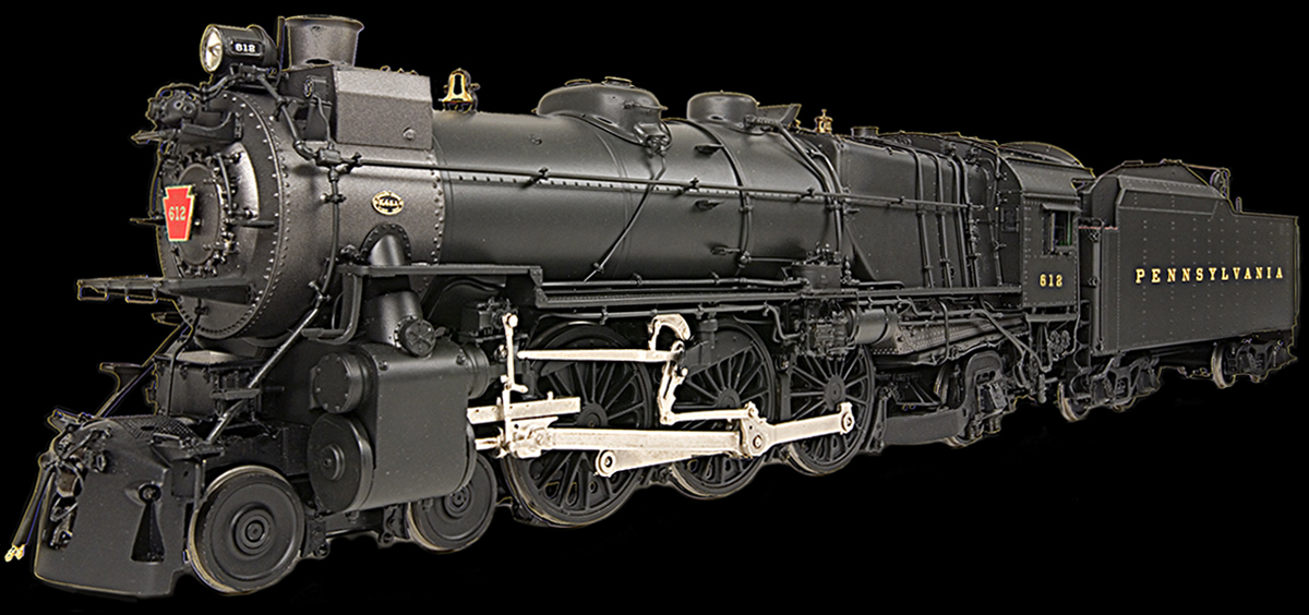 Kohs & Company PRR K4sa brass model locomotive